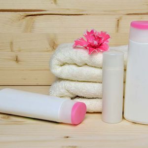 shampoo conditioner towels